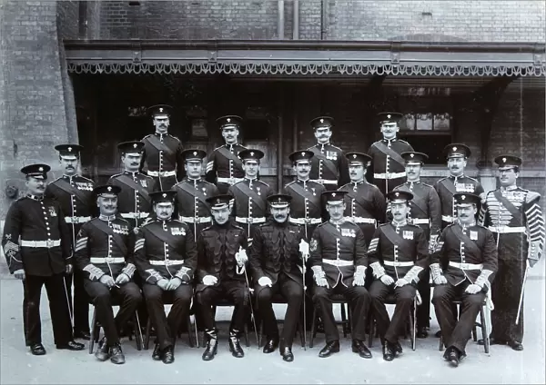 staff 1st battalion august 1912 chelsea barracks