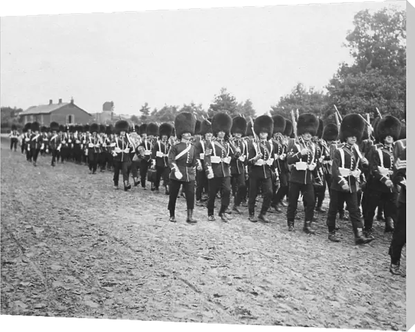 1910 sgt brown leading