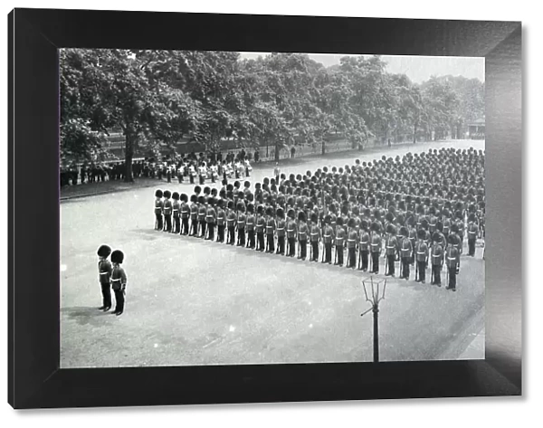 1st battalion inspection by king george v wellington barracks