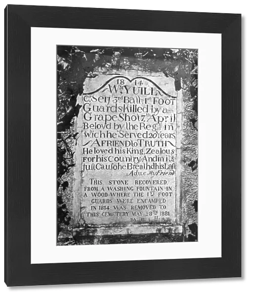 1814 tombstone william yuill