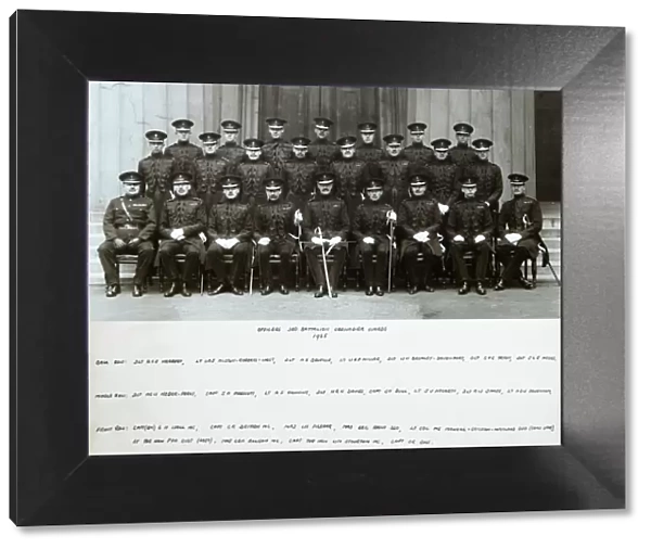 officers 3rd battalion 1925 herbert alston-roberts-west