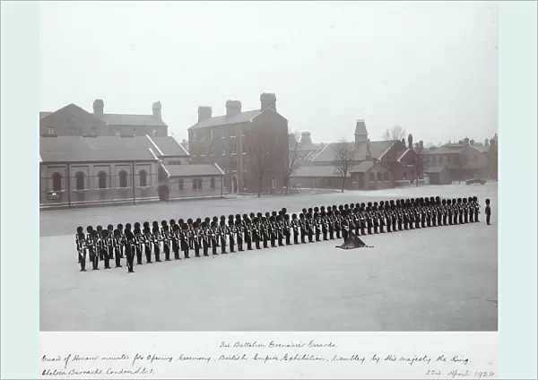 3rd battalion guard of honour british empire exhibition