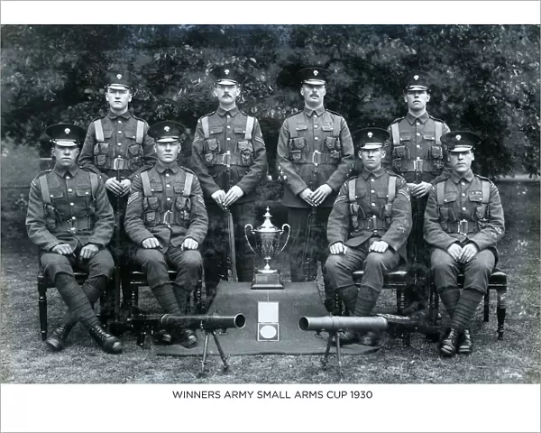 winners army small arms cup 1930