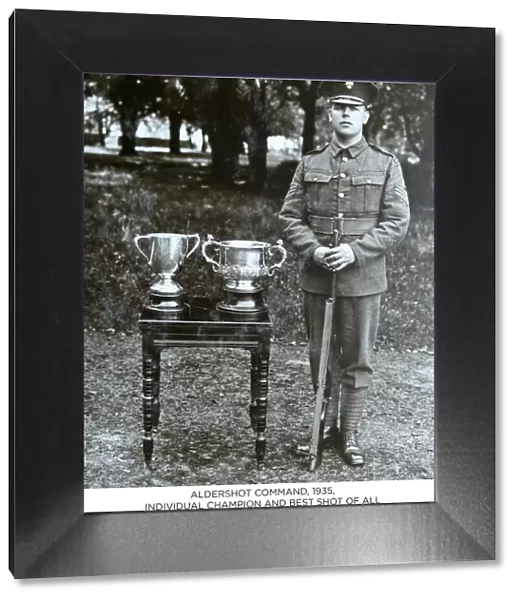 aldershot command 1935 individual champion and best shot of all