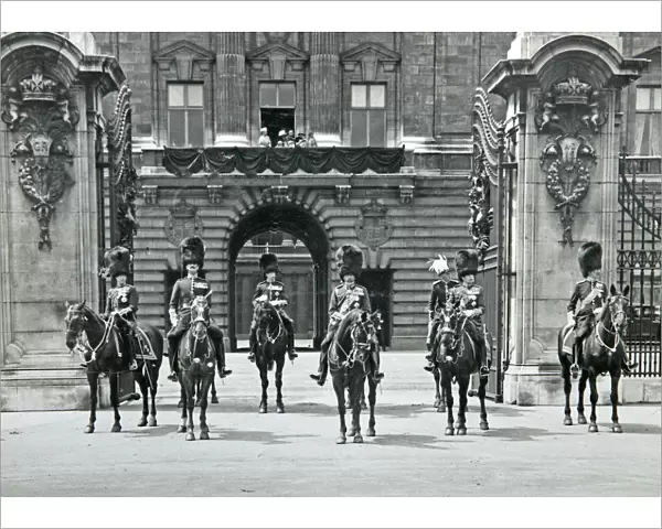 king george v horseback buckingham palace