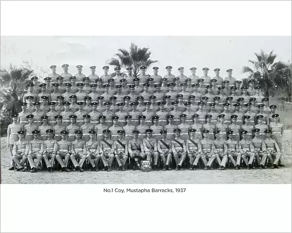 no. 1 coy mustapha barracks 1937