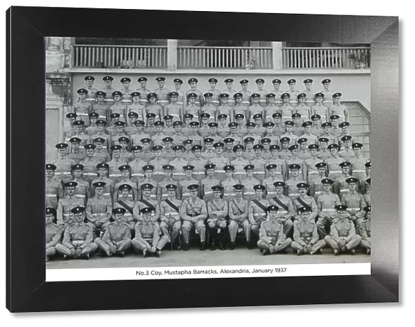 no. 3 coy mustapha barracks alexandria january 1937