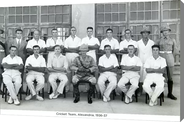 cricket team alexandria 1936-37