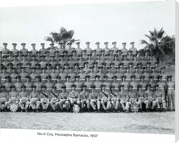 no. 4 coy mustapha barracks 1937