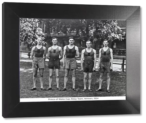 prince of wales cup relay team winners 1934
