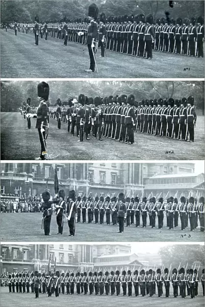 presentation of new colours by king george vi