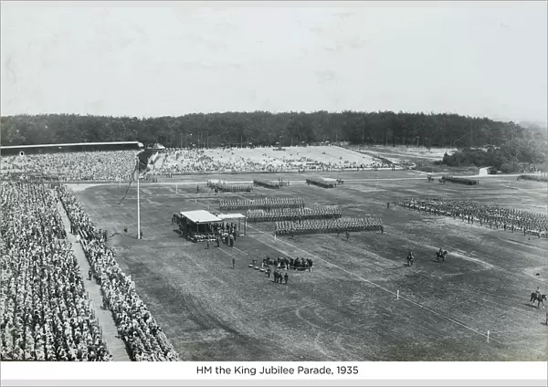 hm the king jubilee parade 1935