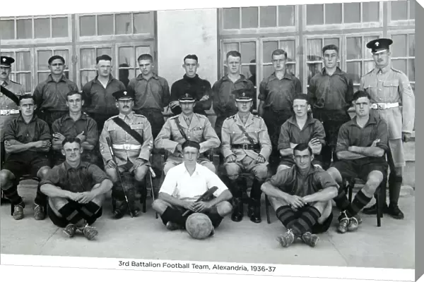 2nd battalion football team alexandria 1936-37