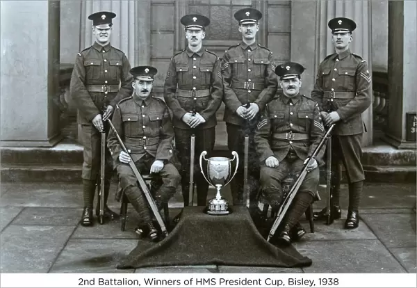 2nd battalion winners of hms president cup bisley