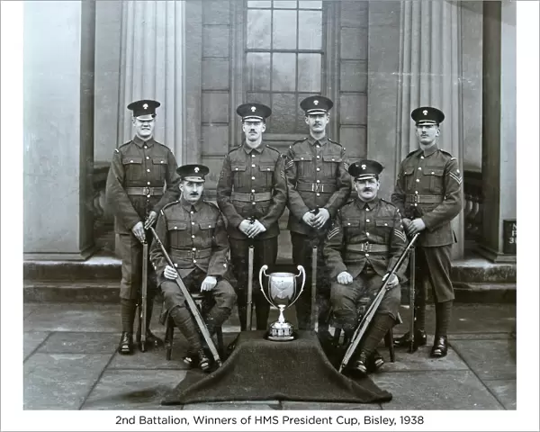 2nd battalion winners of hms president cup bisley