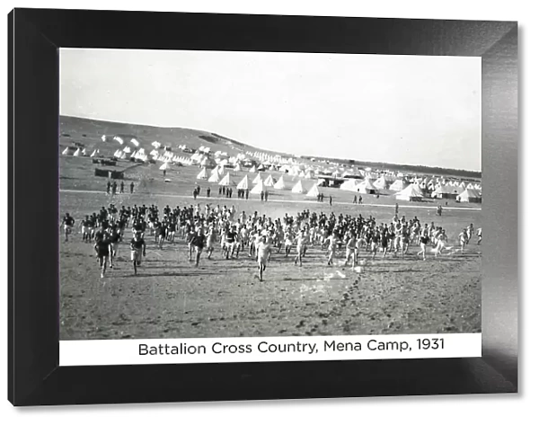 battalion cross country mena camp 1931