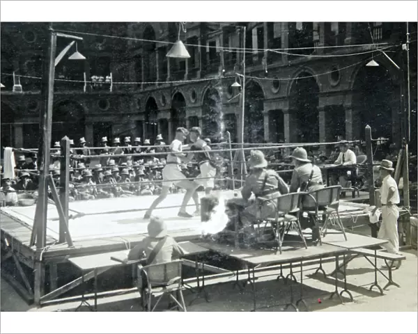 battalion boxing barrack square 1931