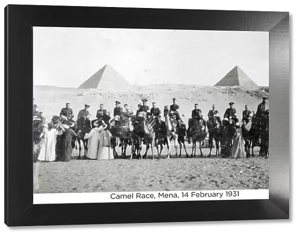 camel race mena 14 february 1931