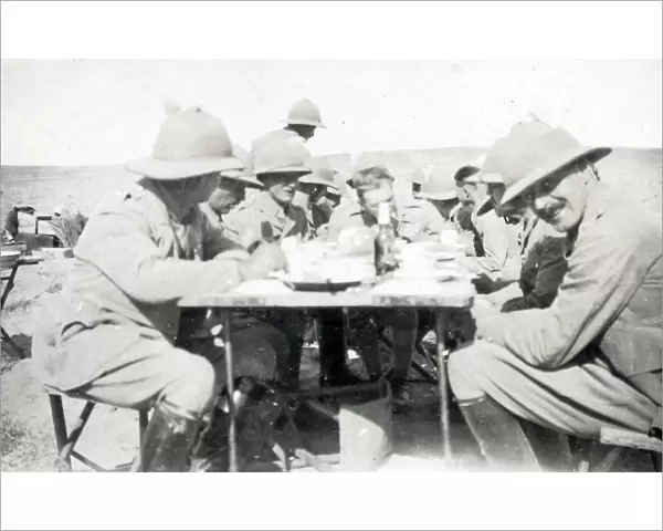 officers mess battalion training 1931