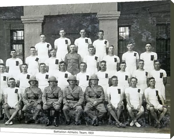 battalion athletic team 1931