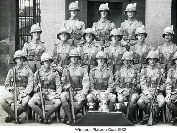 winners platoon cup 1932