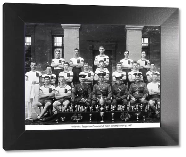 winners egyptian command team championship 1932