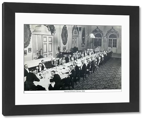 married officers dinner 1932