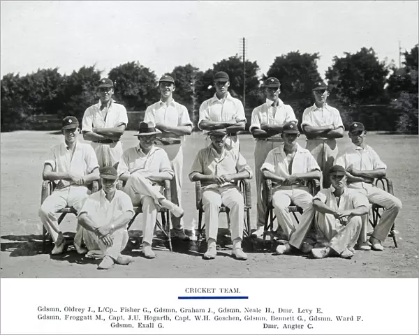 cricket team fisher graham neale levy oldrey