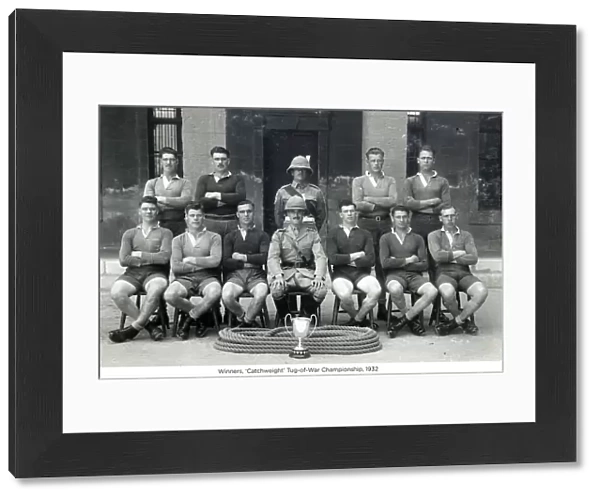 winners catchweight tug-of-war championship 1932