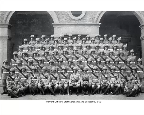 warrant officers staff sergeants and sergeants