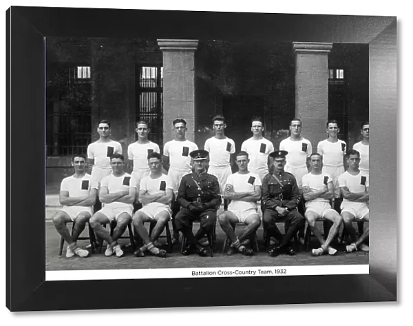battalion cross-country team 1932