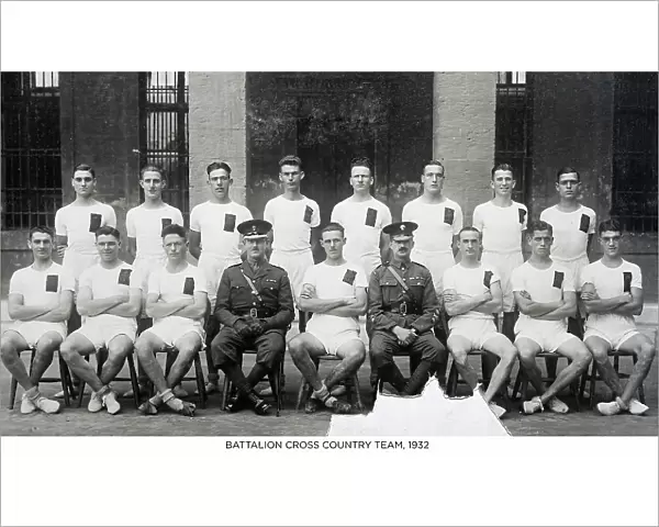 battalion cross country team 1932