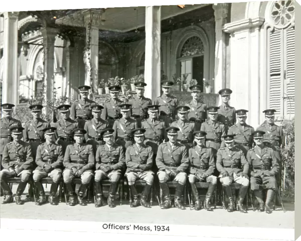officers mess 1934