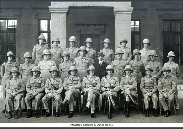 attached officers & other ranks