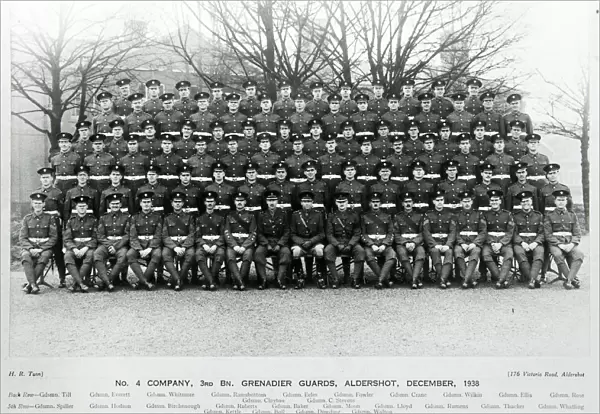 no. 4 company 3rd bn. grenadier guards aldershot