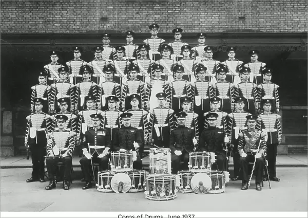 corps of drums june 1937