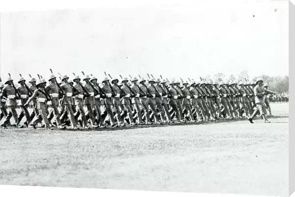 the kings birthday parade 1934