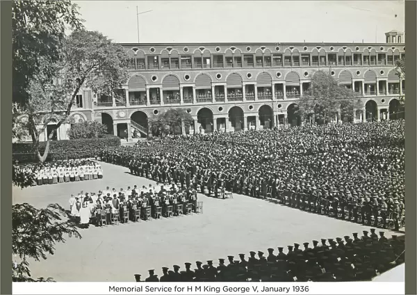 memorial service for h m king george v january 1936