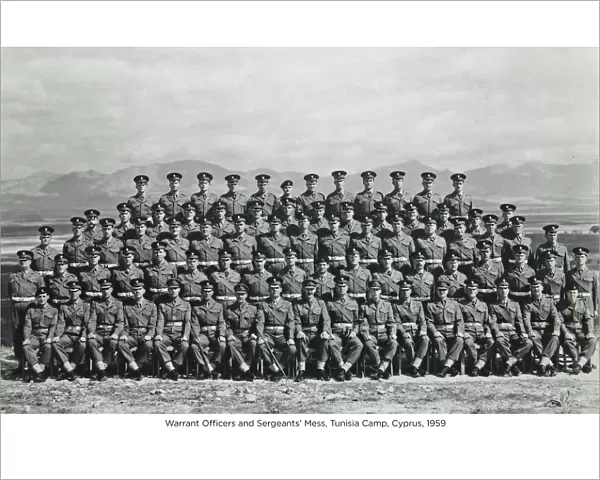 warrant officers and sergeants mess tunisia camp