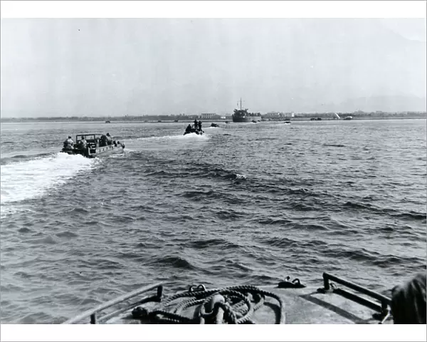 moving onto the beaches 9 september 1943