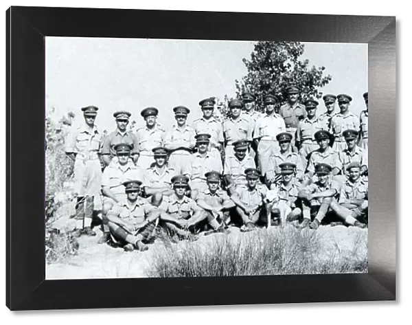 6th Battalion Officers, Hammamet 1943