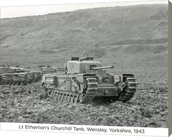 lt ethertons churchill tank wensley yorkshire
