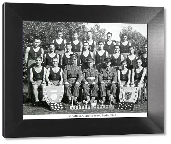 1st battalion sports team berlin 1945