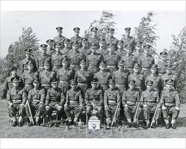 winners 4th guards brigade shooting cup may 1957