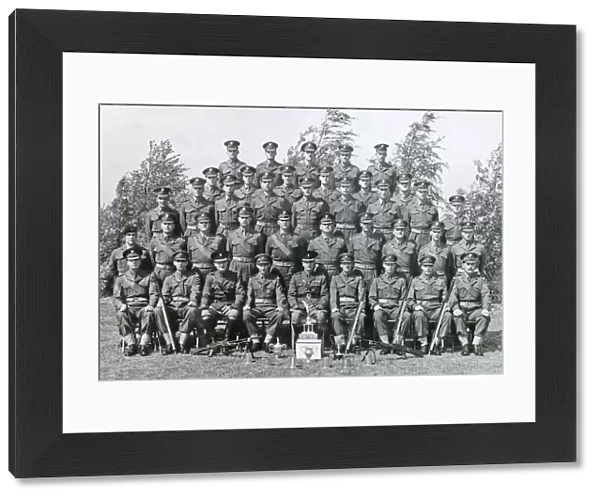 winners 4th guards brigade shooting cup may 1957