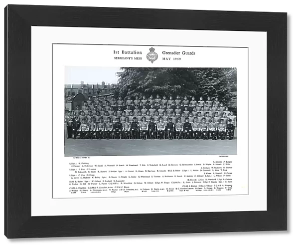 Sergeant's Mess 1st Battalion May 1959