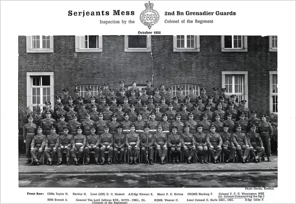 sergeants mess october 1952 taylor hartley