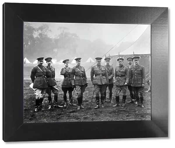 staff 8th division hursley park october 1914