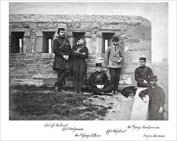3rd Battalion Officers, Dublin 1868 Album 75, Grenadiers 2798