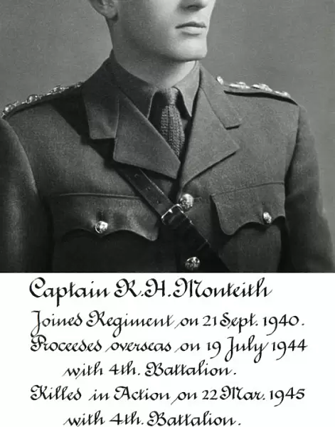 capt r h monteith, Album Memorial WW2 3, Grenadiers4200